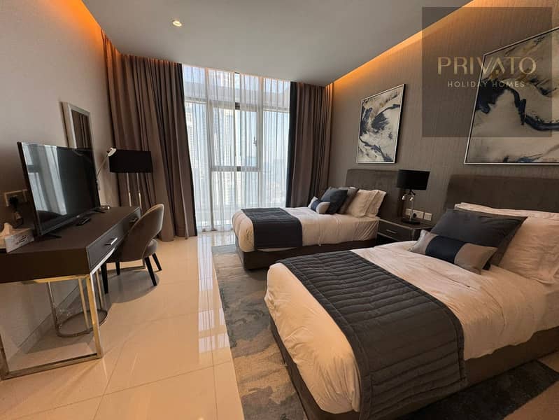 Stunning 2BR Apartment | High Floor | Full Canal View | Aykon Tower B, Business Bay - Image 8