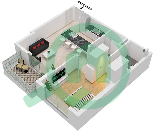 Type C Unit 8 Floor 2-16