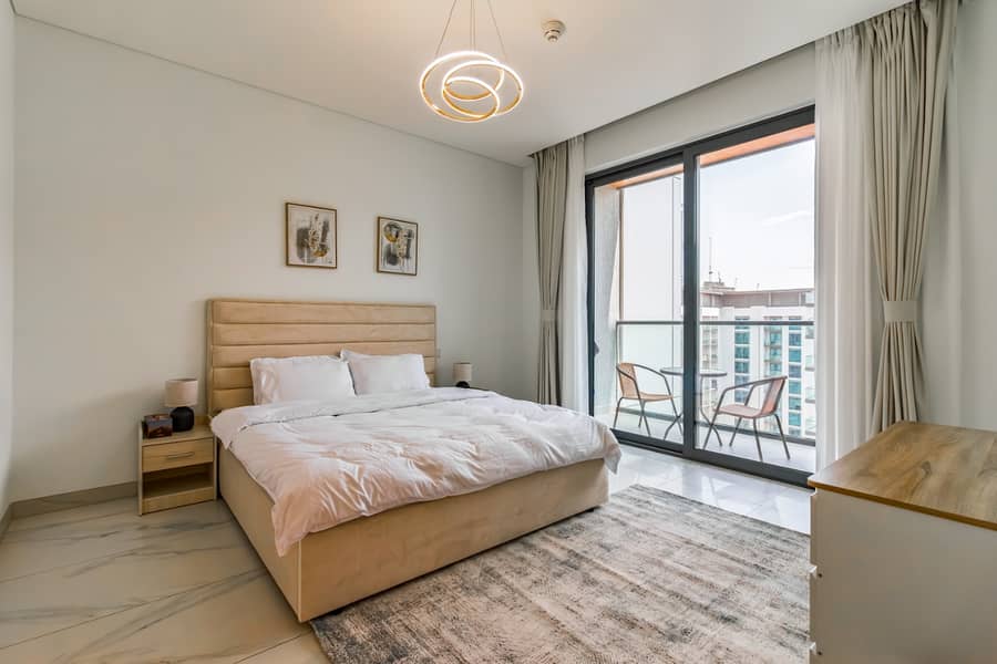 Modern 2BR Apartment in Sobha Hartland | Couple & Family Friendly