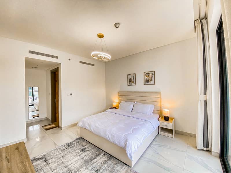 Modern 2BR Apartment in Sobha Hartland | Couple & Family Friendly