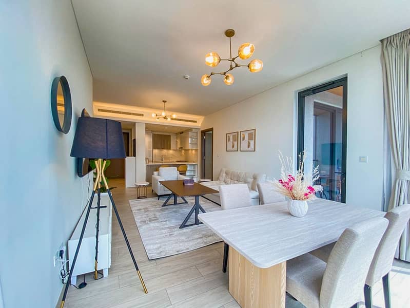 Modern 2BR Apartment in Sobha Hartland | Couple & Family Friendly