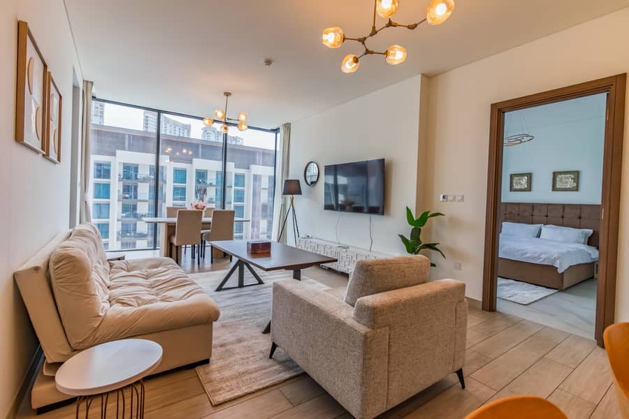 Modern 2BR Apartment in Sobha Hartland | Couple & Family Friendly - Image 6