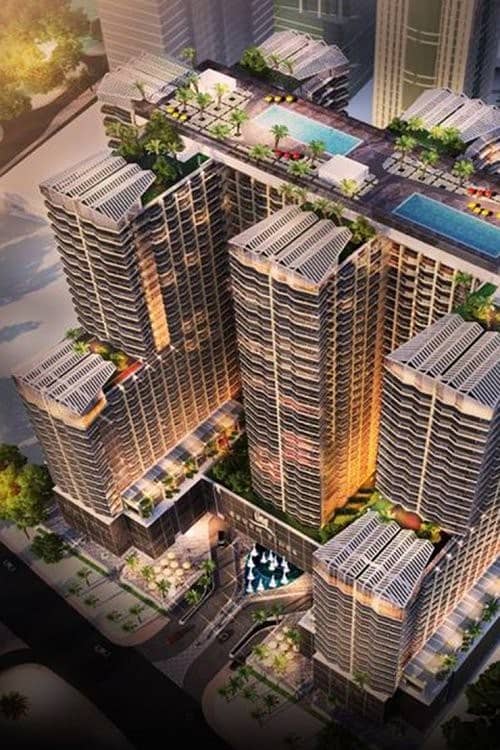 位于朱美拉湖塔 (JLT)，Se7en 城 1 卧室的公寓 805000 AED - 4282948