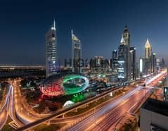 شقة في برج دجى،شارع الشيخ زايد 2 غرف 129999 درهم - 13038900