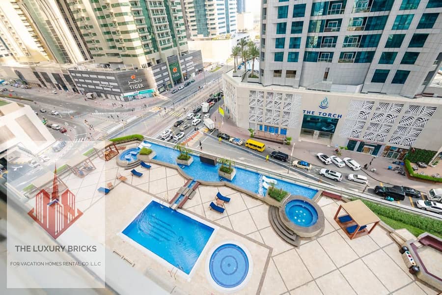 Boho-Style 2BR Apartment | Pool & Jacuzzi | Game Room | 6 people allowed - Image 43