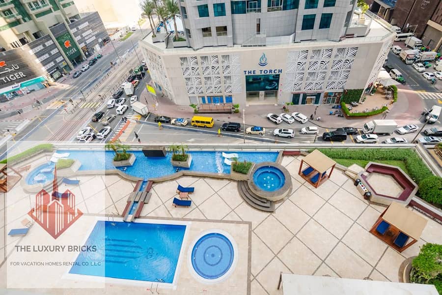 Boho-Style 2BR Apartment | Pool & Jacuzzi | Game Room | 6 people allowed - Image 44