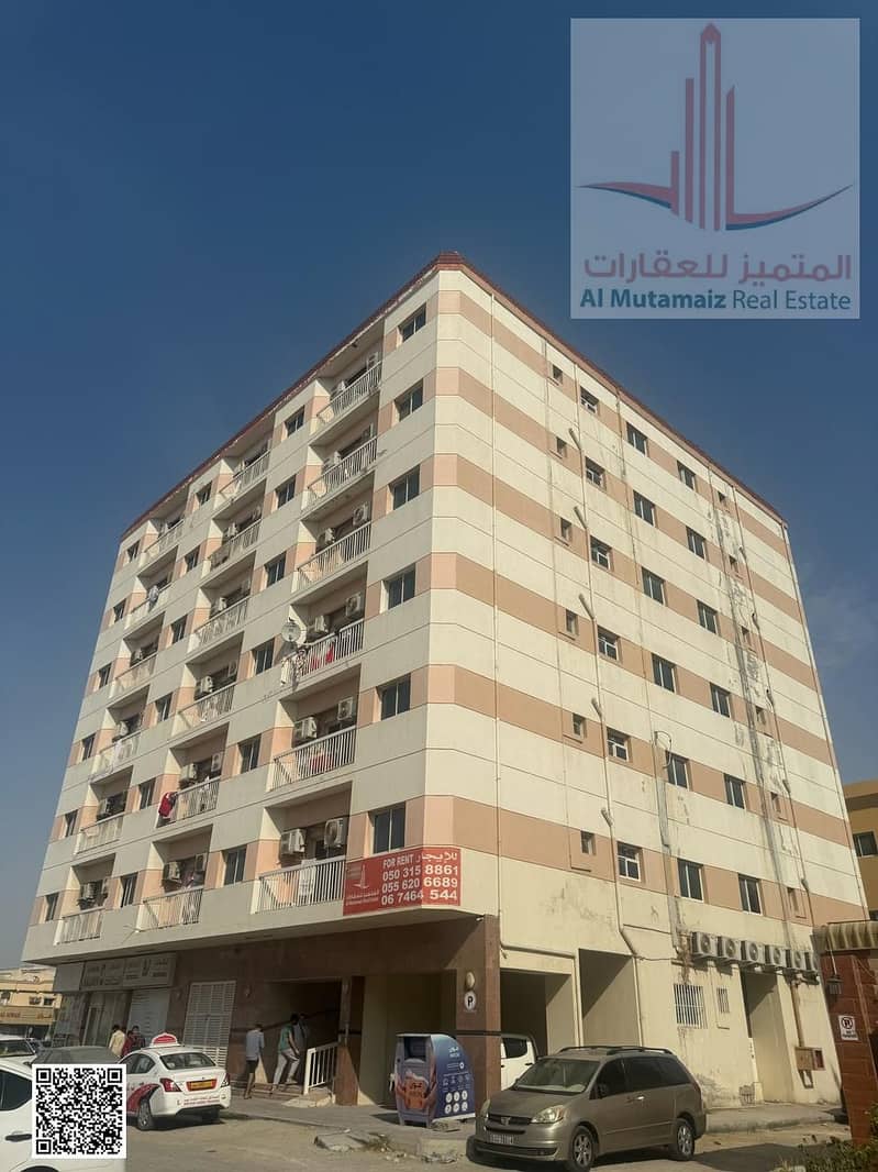 For annual rent in Ajman, two rooms and a hall, Marjan Building, Al Rashidiya 3. Required: 31,000 installments.