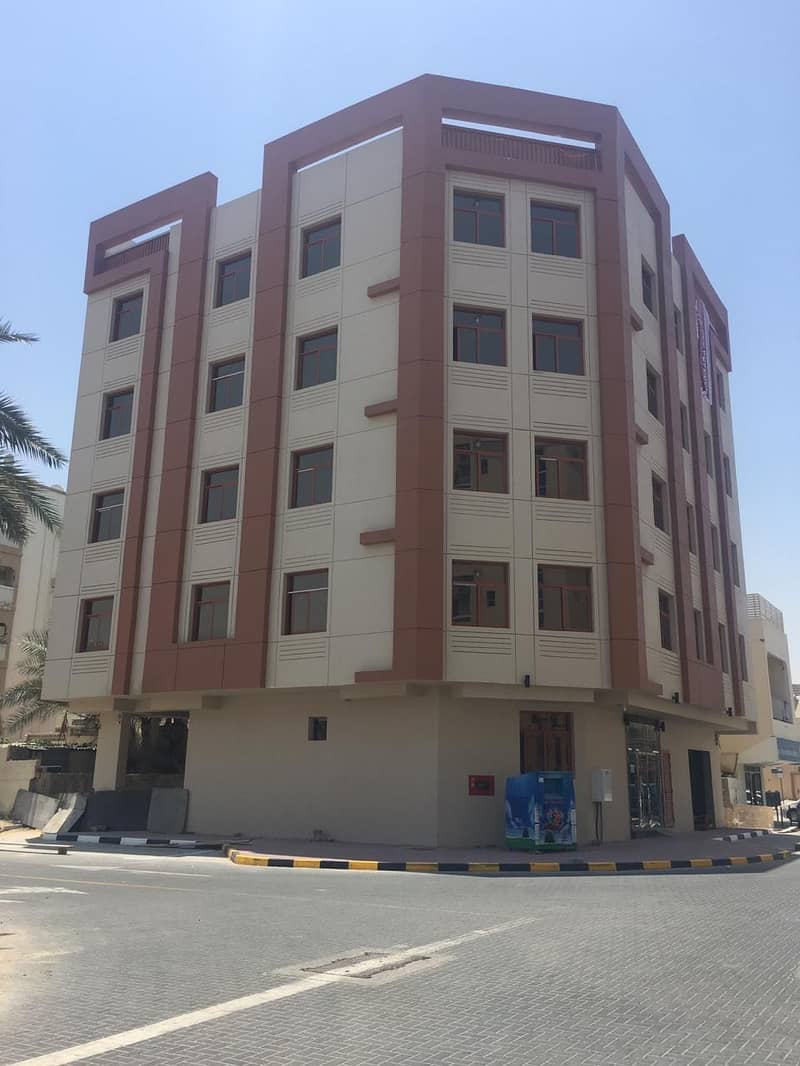 New building in Nuaimiya near Sennara roundabout and college street and the road between Ajman and Sharjah