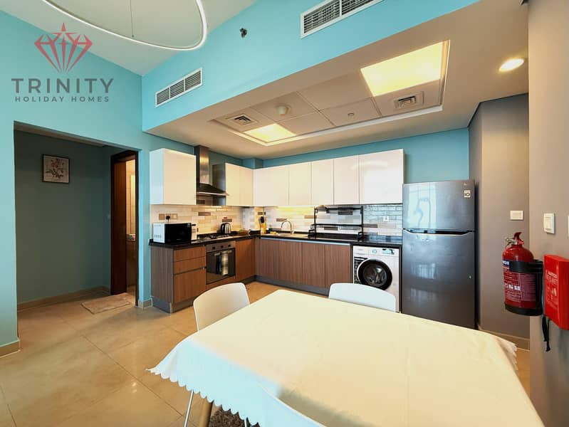 Live Offer | Contemporary 1BHK | Fully Furnished | Quick Move-In | Samia Azizi Al Furjan