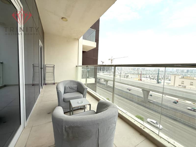 Live Offer | Contemporary 1BHK | Fully Furnished | Quick Move-In | Samia Azizi Al Furjan - Image 10