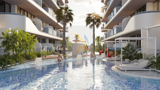 فلیٹ 2 غرفة نوم للبيع في جزر دبي، دبي - pool. jpg