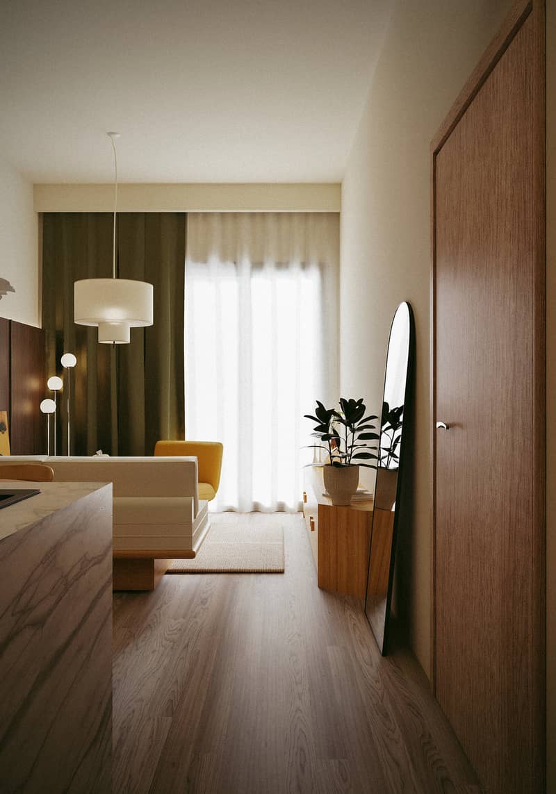 1BHK + Study | Fully Furnished | Fully Upgraded - Image 6