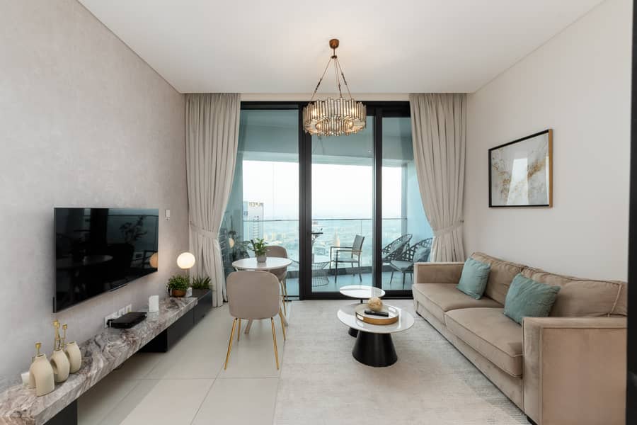 Modern 1BR w/ Marina View Balcony at Address JBR