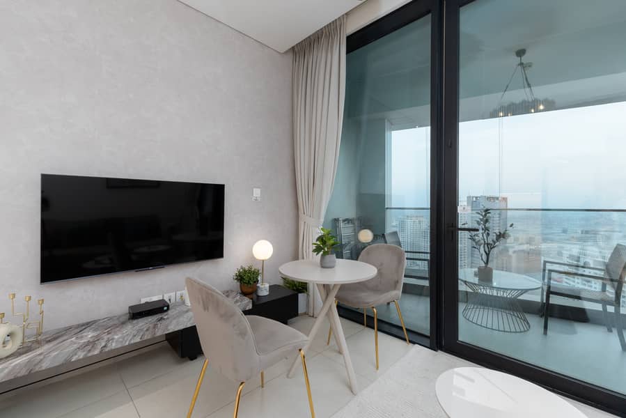Modern 1BR w/ Marina View Balcony at Address JBR - Image 9