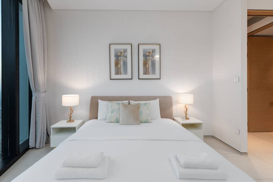 Modern 1BR w/ Marina View Balcony at Address JBR - Image 14