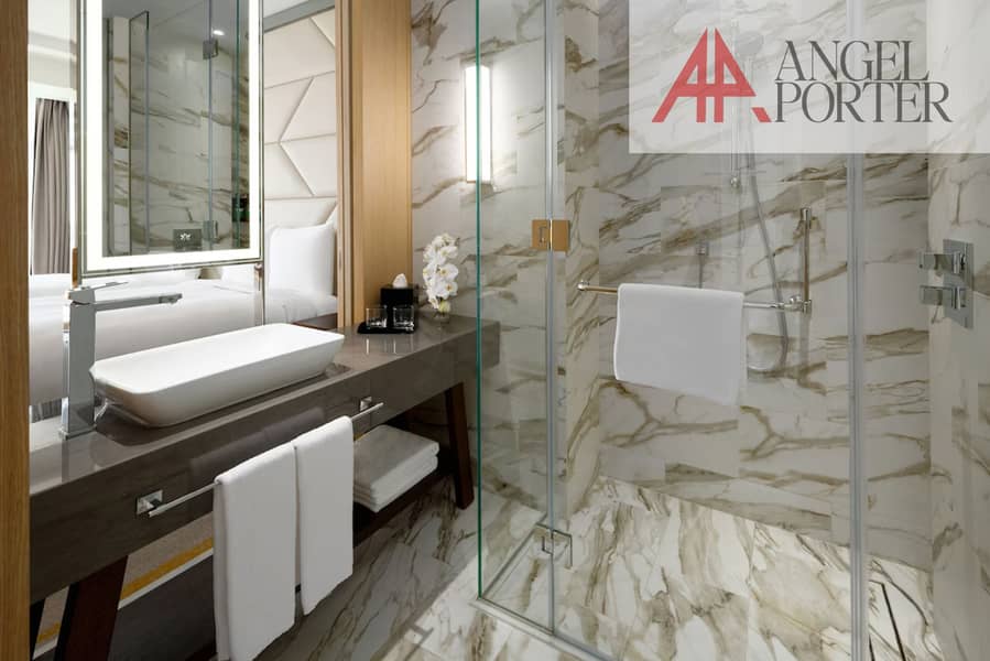 Luxury 1BHK Serviced Apartment in Business Bay | Fully Furnished | All Bills Included