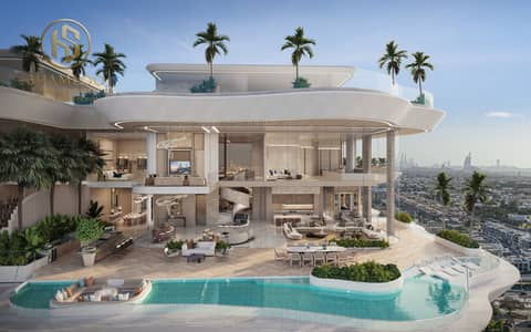 3 Slaapkamers Penthouse te Koop in Al Wasl, Dubai - Casa Canal Sky Palace. jpg 3 Slaapkamers Penthouse te Koop in Al Wasl, Dubai - Casa Canal Sky Palace. jpg