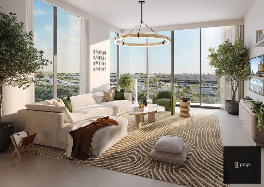 Modern 2-Bed Apartment | Golf Hillside Emaar | Park & Golf Views