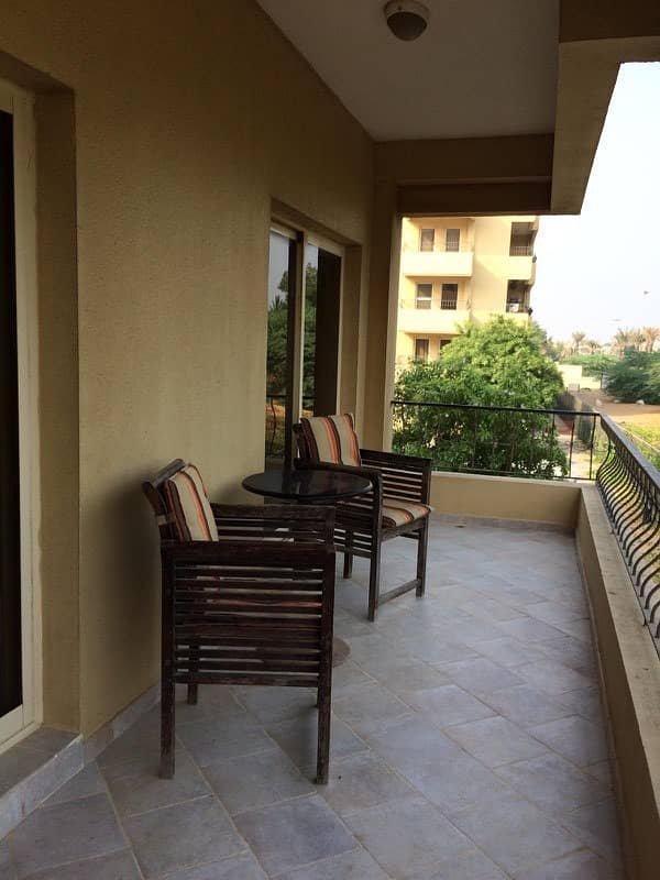 Furnished golf view apartment with amazing golfviews