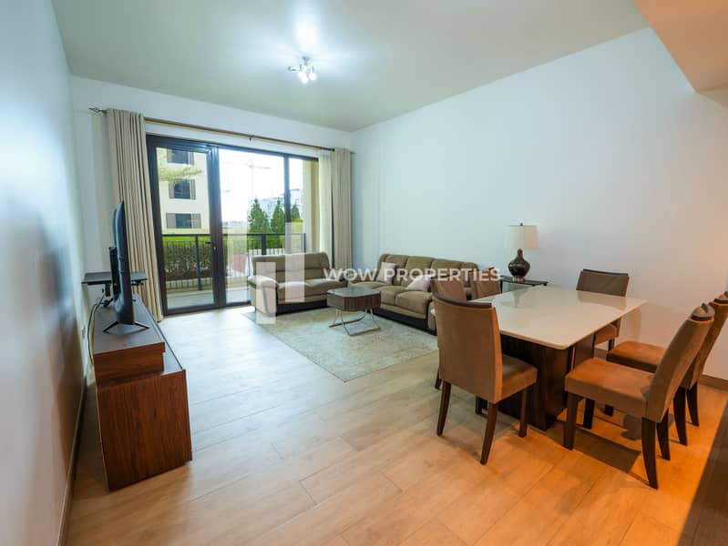 Furnished 2BR | Open Kitchen | Prime Location