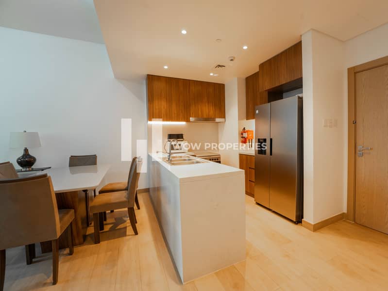 Furnished 2BR | Open Kitchen | Prime Location