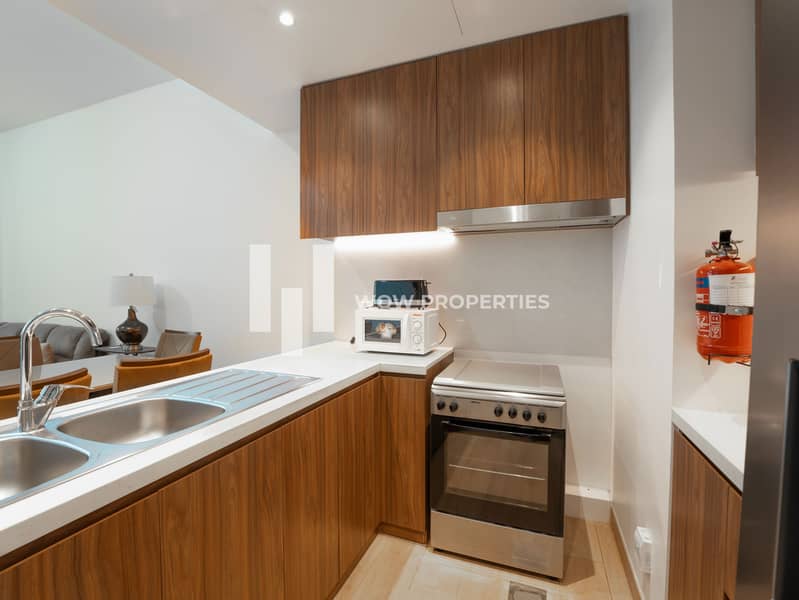 Furnished 2BR | Open Kitchen | Prime Location