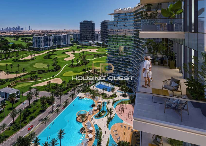 Stunning Golf View | 1 BR Apartment | Investor Deal