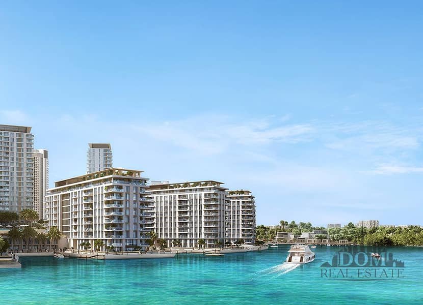Waterfront Luxury | Exclusive 1BR | The COVE II, Dubai Creek Harbour