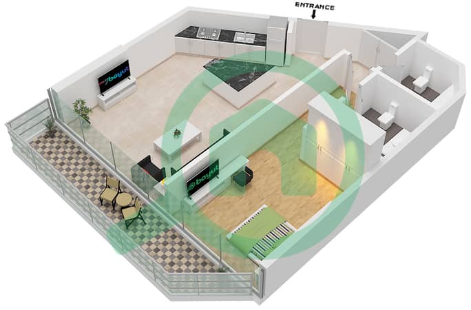 Type C Unit 2 Floor 3