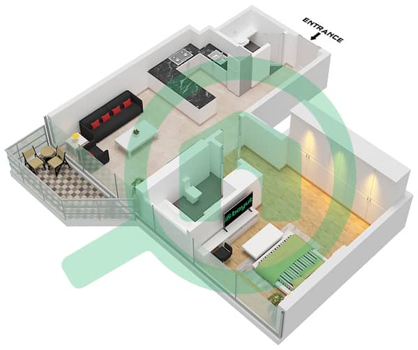 Type F Unit 11 Floor 3 Type F Unit 11 Floor 3