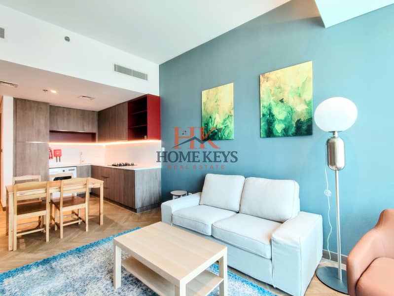 Luxury apartment || High Floor 1 BHK || Free Chillers & Internet || All Bills Included