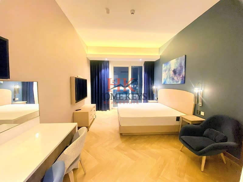 Luxury Furnished Studio With Sea View || Free Chillers & Internet || All Bills Included