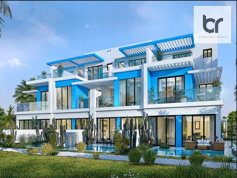 Luxury 5-Bedroom Corner Townhouse | DAMAC Lagoons, Dubai