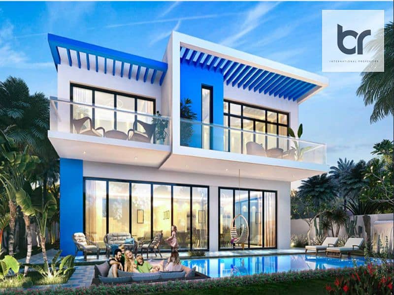 Luxury 5-Bedroom Corner Townhouse | DAMAC Lagoons, Dubai