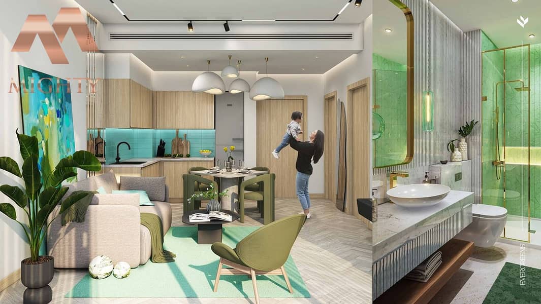 Modern 1BR | Pool & Park View | High ROI | Great Investment