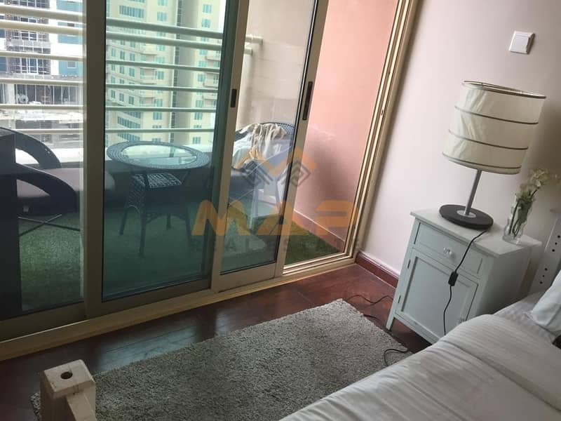 2BHK+study room on high floor with 2 balcony lake view