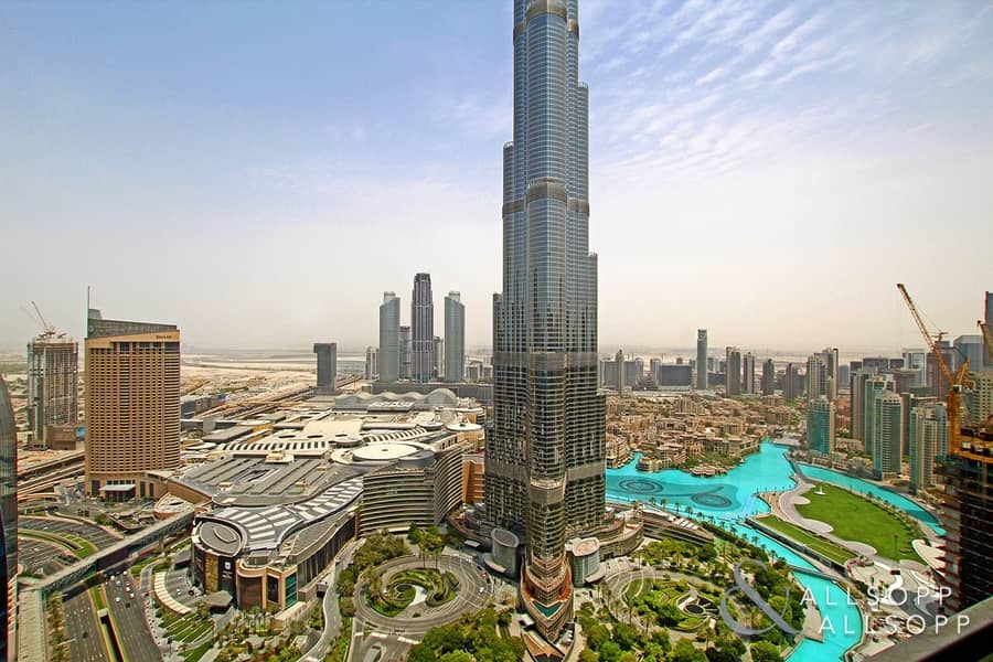 Vacant | Burj Khalifa View | Two Bed<BR/><BR/>
