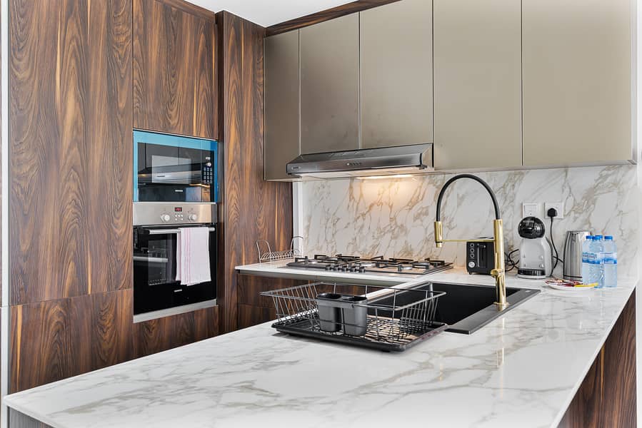 Modern 3Bed | 7 Min Walk to Metro & Near Expo City | Furnished | Flexible term - Image 11