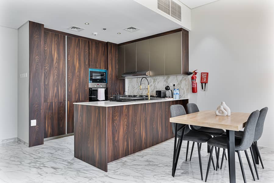 Modern 3Bed | 7 Min Walk to Metro & Near Expo City | Furnished | Flexible term - Image 12