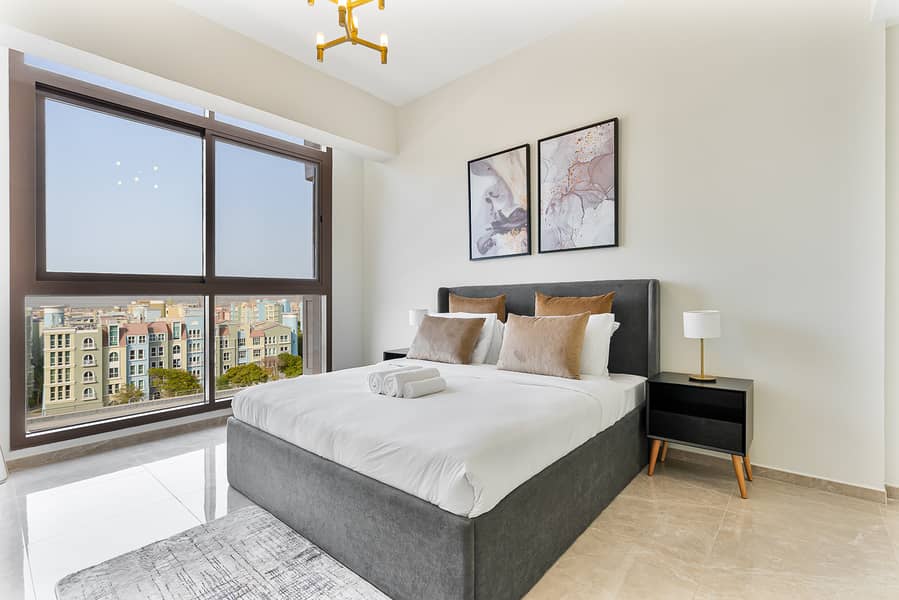 Modern 3Bed | 7 Min Walk to Metro & Near Expo City | Furnished | Flexible term - Image 15