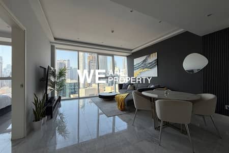 1 Bedroom Flat for Rent in Business Bay, Dubai - Vacant | fully furnished | Burj khalifa view