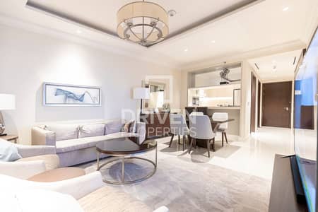 1 Bedroom Apartment for Rent in Downtown Dubai, Dubai - Low Floor | Fully Furnished | Burj Khalifa View
