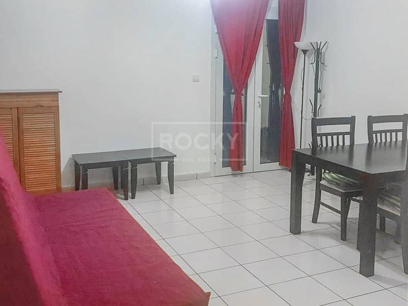 Furnished  | 1-Bed | Road and Pool View | JVC