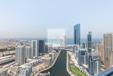 3 Bedroom Apartment for Rent in Dubai Marina, Dubai - Furnished | Maid | Sea and Marina View | 2 Parking 3 Bedroom Apartment for Rent in Dubai Marina, Dubai - Furnished | Maid | Sea and Marina View | 2 Parking