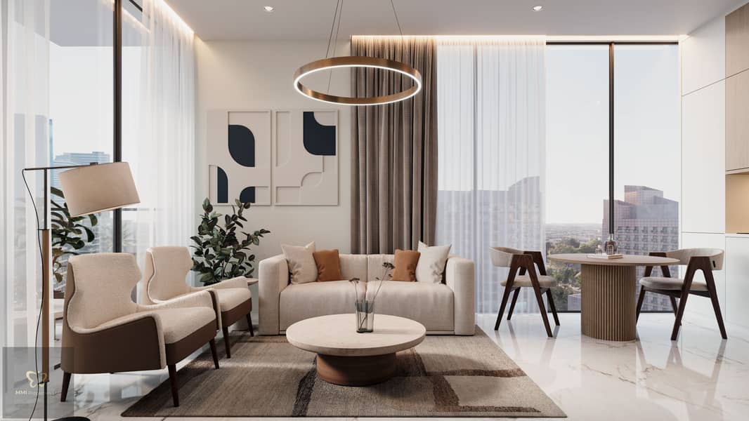 2BR Luxury Apartment | Burj Khalifa View | 60/40 Payment Plan - Image 3