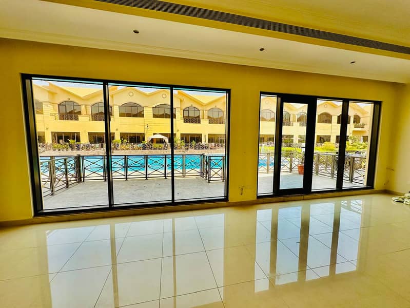 New finish 4 bedroom villa with shared pool and gym