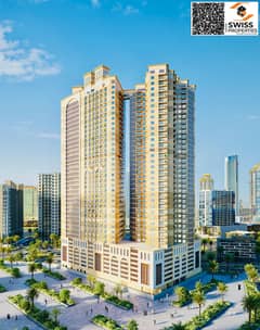 شقق فاخرة غرفه وصالة وغرفتين وصالة للبيع على المخطط في برج براجيل – عجمان