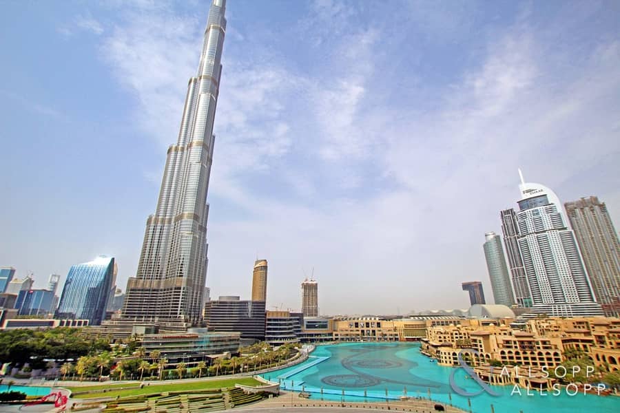 3 Beds | Full Burj Khalifa Fountain View