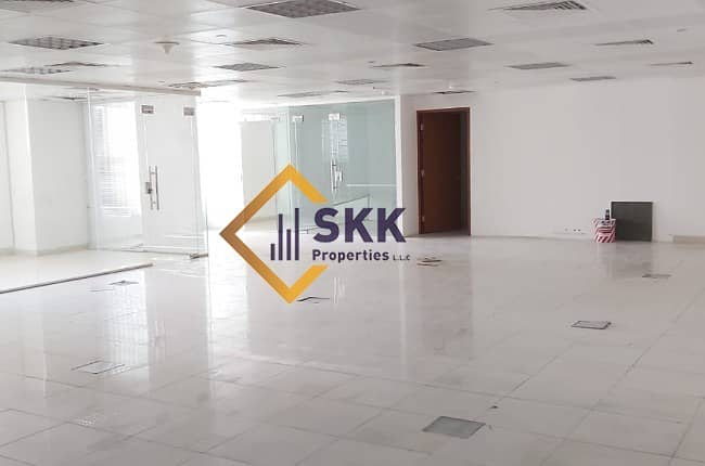 Neat Fitted Office Space in Khalidiya |200 Sqm