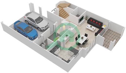 Mira Oasis 1 - 4 Bedroom Townhouse Type G Floor plan
